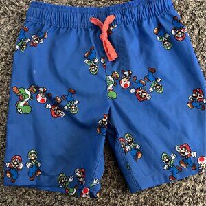 Super Mario Swim Shorts, Boys Swim Shorts, Swim Trunks, Super Mario, Boys Swim,